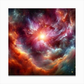 Cosmic Whirl 15 Canvas Print