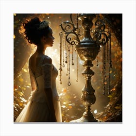 Fairytale Bride Canvas Print