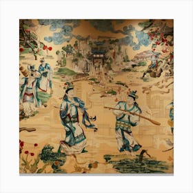 Chinese Painting 4 Canvas Print