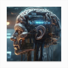 Human Brain 20 Canvas Print