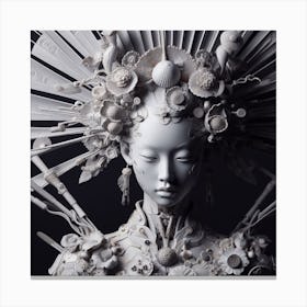 Chinese Woman Canvas Print