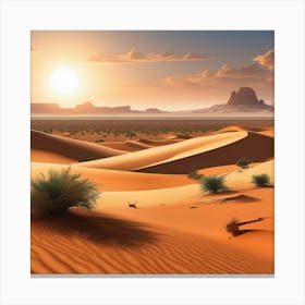 Sahara Desert 171 Canvas Print