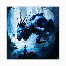 A true friend Canvas Print