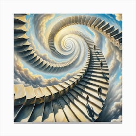 Spiral Staircase 1 Canvas Print