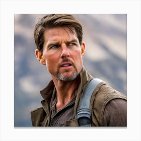 Tom Cruise In Jumanji Canvas Print