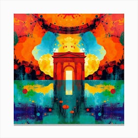 Jericho Gate Canvas Print