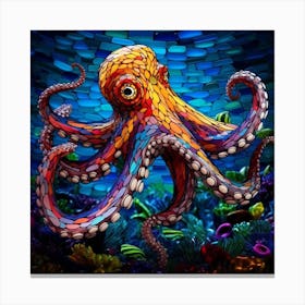 Octopus 7 Canvas Print