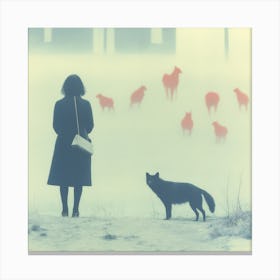 Dogs And Their People LII Canvas Print