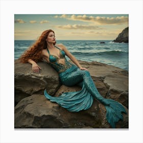 Little Mermaid 3 Canvas Print