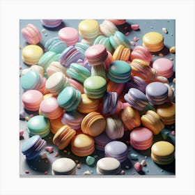 Macarons 5 Canvas Print