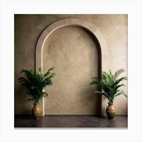 Archway Stock Videos & Royalty-Free Footage 11 Canvas Print