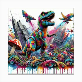 T-Rex Canvas Print