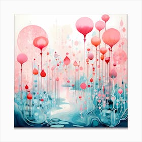Whimsical Watercolor Whispers Canvas Print