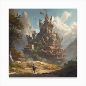 Fantasy Castle 56 Canvas Print