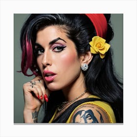 ____ AMY____ Canvas Print