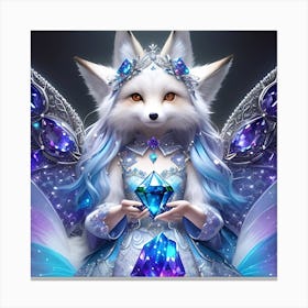 Fairy Fox 3 Canvas Print