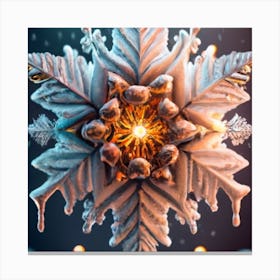 Snowflake 3 Canvas Print