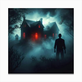Haunted House 8 Canvas Print