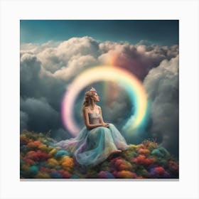 Rainbow In The Sky Canvas Print