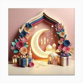 Muslim Holiday 1 Canvas Print