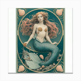 Mermaid 6 Canvas Print