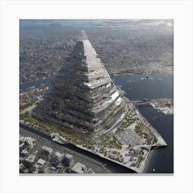 Third, The Metal Layer Would Be Impervious To Natural Disasters, Protecting Cities And Infrastructure From Earthquakes, Hurricanes, And Tsunamis 5 Canvas Print