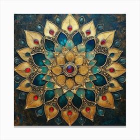 Mandala Art 14 Canvas Print