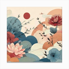 Chinese Painting 10 Canvas Print