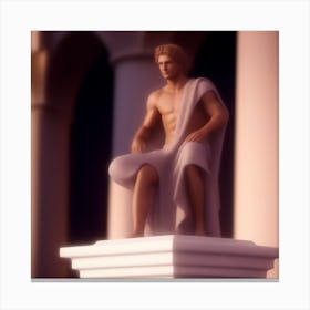 Statue Of Aphrodite 10 Canvas Print