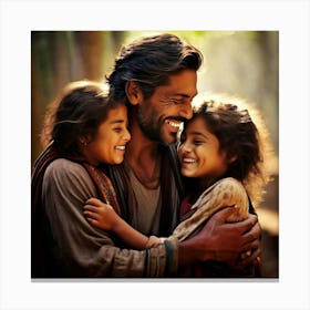 Smile Love Togetherness Warmth Joy Bond Unity Embrace Laughter Connection Harmony Support (3) Canvas Print
