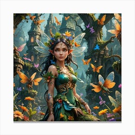 In The Forest Canvas Print