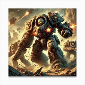 Earthen Juggernauts Capabilities Mantleborn Canvas Print