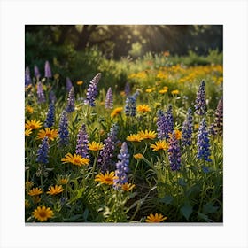 Wildflowers 1 Canvas Print