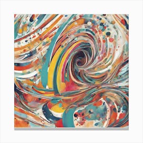 'Swirl' Canvas Print