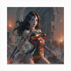 Wonder Woman 2 Canvas Print