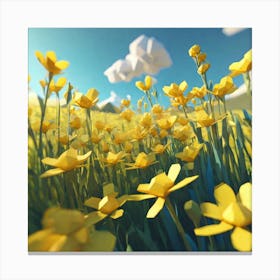 Daffodils 1 Canvas Print