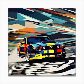 Mustang Gt Canvas Print