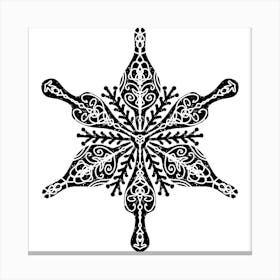 Snowflake 39 Canvas Print