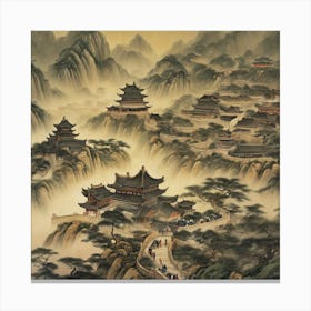 Chinese Landscape 1 Canvas Print