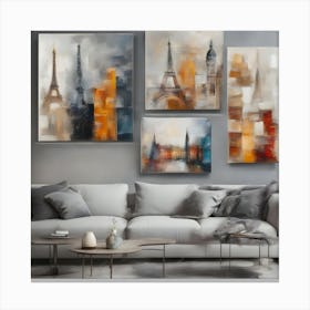 Eiffel Tower 1 Canvas Print