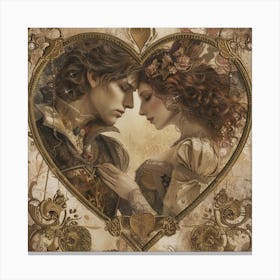 Edward And Jane Canvas Print