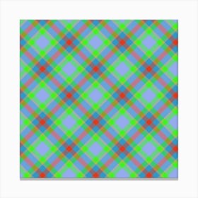 Plaid Pattern 16 Canvas Print