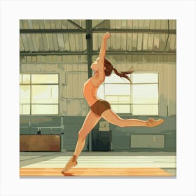 Ballet Dancer 1 Canvas Print