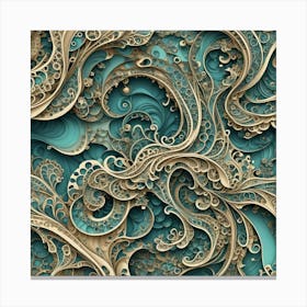 Fractal Art Canvas Print