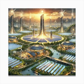 Solar Haven Canvas Print