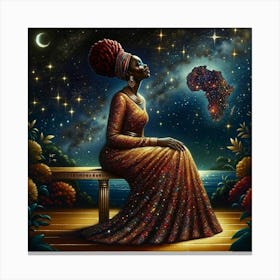 African Woman 8 Canvas Print