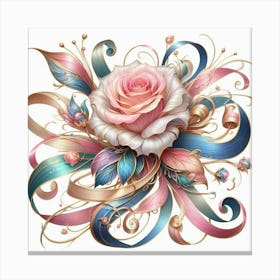 Rose Flower Canvas Print