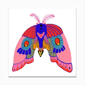 Butterfly Blue Canvas Print