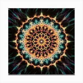 Psychedelic Mandala 4 Canvas Print