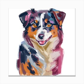 Australian Shepherd 04 Canvas Print